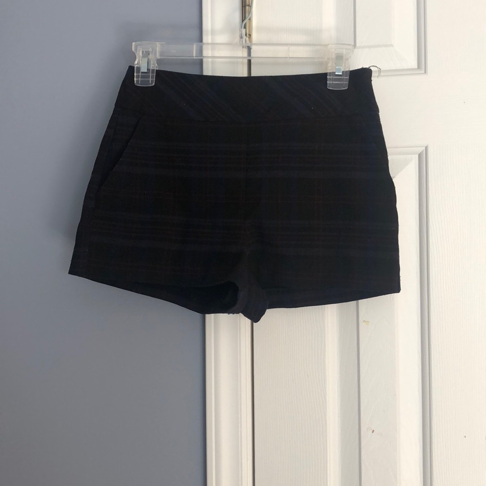 Plaid Printed Shorts